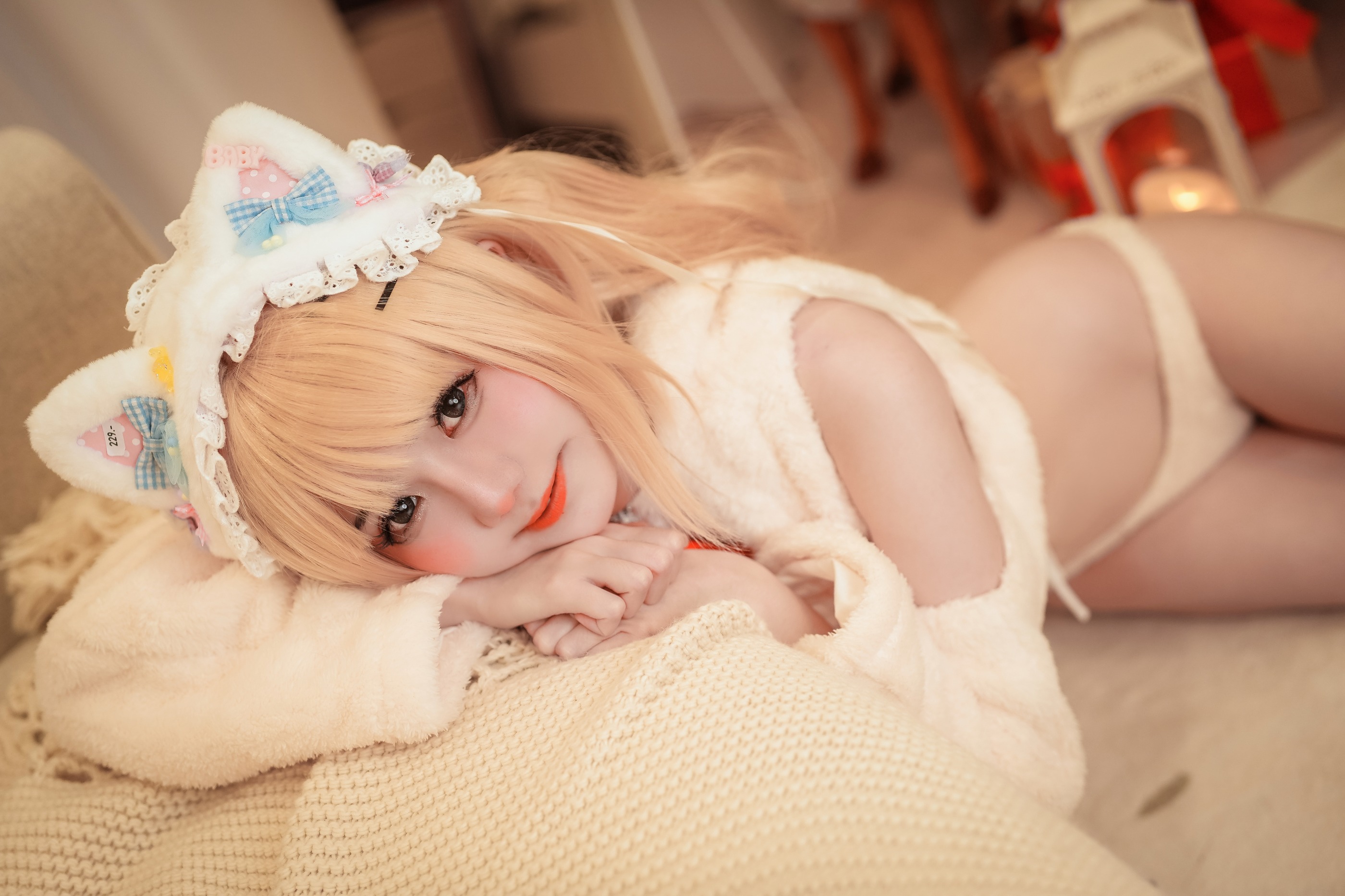 图片[1]-Sally Dorasnow – NO.092 Marin Christmas Bunny [49P]-XikXak